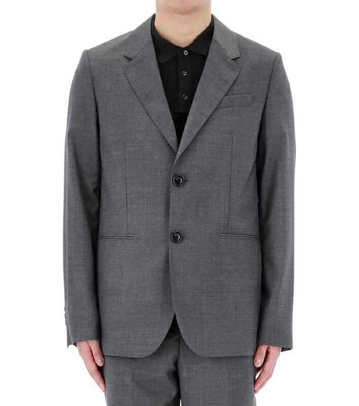 AMI PARIS 意中の女パリス 【置き目品】 ツーボタンウールジャケット TWO BUTTON WOOL JACKET メンズ 成人男性 御坊っちゃん ブレーザー 心地好い HE\u0026SHE [貨物輸送無料] HBV003 209 055
