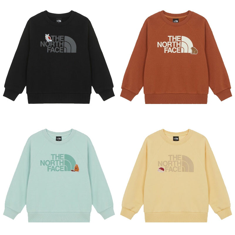 北の方人間の顔 THE NORTH FACE KOREA 【置き目品】 25FW キッズアニメイトスウェットシャツ K\u0027S ANI-MATE SWEATSHIRTS 御坊っちゃん うしろ帯 赤ちゃん キッズ 心地好い ノースフェースキッズ 調教師 韓国  HE\u0026SHE [貨物輸送無料] NM5MR55