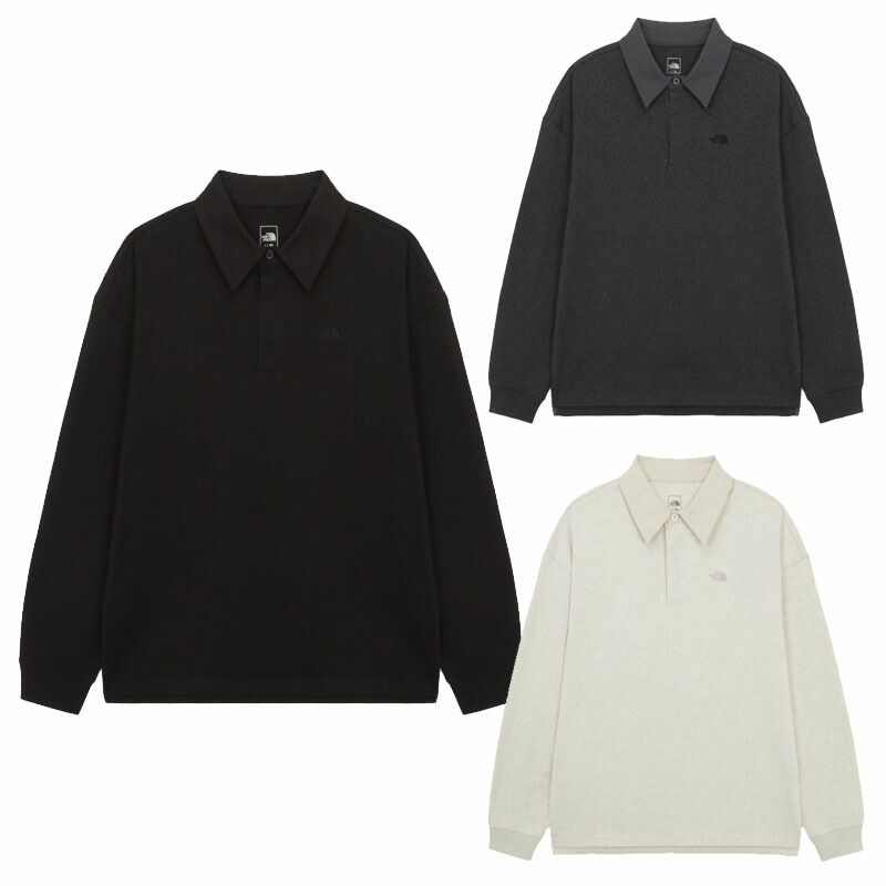 ノースフェイス THE NORTH FACE KOREA 【正規品】 25FW メンズオルサ長袖ポロシャツ M'S ORSA L/S POLO 男性 男子 カジュアル カットソー トレーニング 機能性 韓国 ノースフェイスコリア HE&SHE [送料無料] NT7QR68