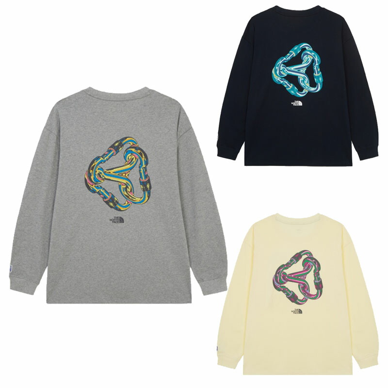 ノースフェイス THE NORTH FACE KOREA 【正規品】 25FW メンズカラビナ長袖ラウンドTシャツ M KARABINER L/S R/TEE 男性 男子 カジュアル カットソー ノースフェイスコリア 韓国 HE\u0026SHE [送料無料] NT7TR70