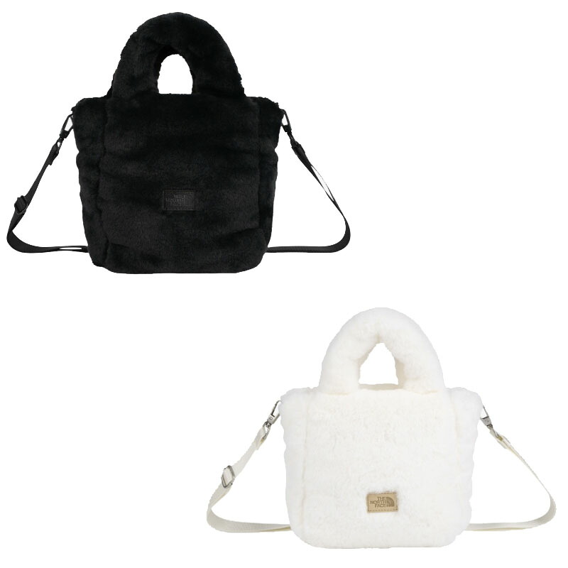 ノースフェイス THE NORTH FACE KOREA 【正規品】 25SS プランピートートバッグミニ_ファー PLUMPY TOTE BAG MINI_FUR ユニセックス カジュアル クロスバッグ ショルダーバッグ ホワイトレーベル WHITE LABEL 韓国 HE&SHE [送料無料] 韓国 ノースフェイスコリア NN2PR69