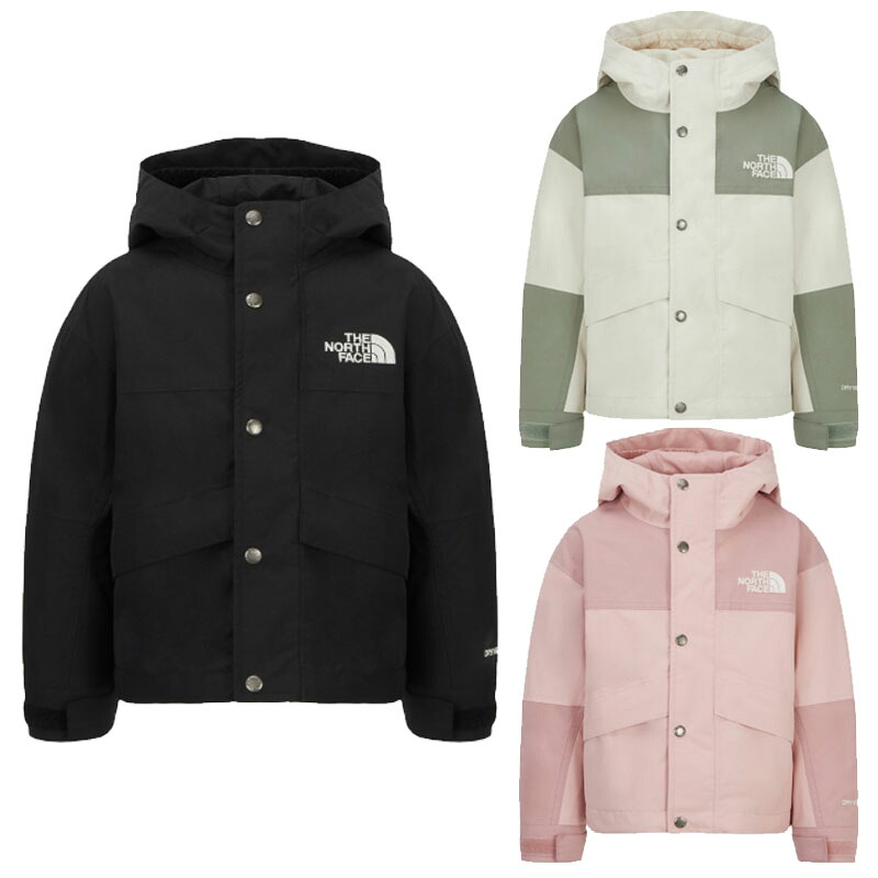 ノースフェイス THE NORTH FACE KOREA 【正規品】 25FW キッズマウンテンジャケット K'S MOUNTAIN JACKET 男の子 女の子 子供 キッズ カジュアル ウインドブレーカー ウインドストッパー ノースフェースキッズ 韓国 HE&SHE [送料無料] NJ2HR50