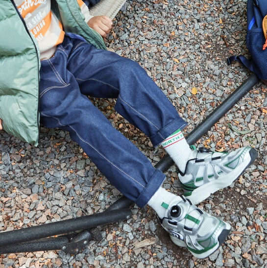 ノースフェイス THE NORTH FACE KOREA 【正規品】 25FW キッズブルーリッジパンツ K'S BLUERIDGE PANTS 子供 男の子 女の子 カジュアル ノースフェースキッズ ロングパンツ デニムパンツ 韓国 HE&SHE [送料無料] NP6NR53