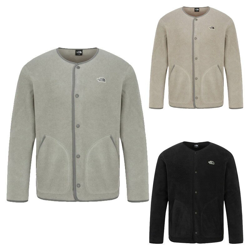 北の方人間の顔 THE NORTH FACE KOREA 【定まり品】 25FW メンズメローフリースEX上衣 M\u0027S MELLOW FLEECE EX CARDIGAN 成人男性 御坊っちゃん アウター 心地よい 北の方人間の顔コリア 韓国 HE\u0026SHE [貨物輸送無料] NJ4FR60