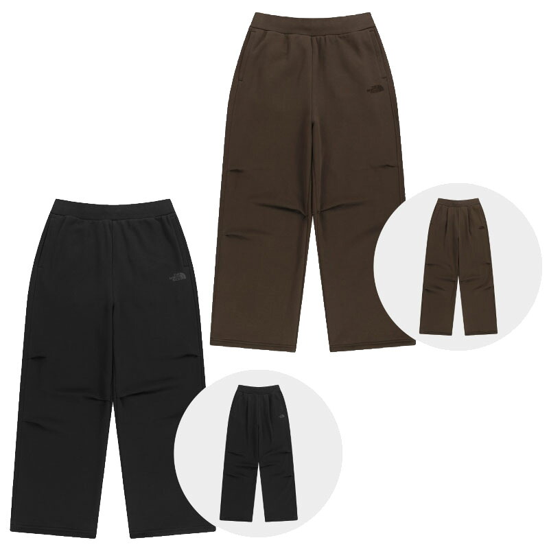 ノースフェイス THE NORTH FACE KOREA 【正規品】 25FW ロゴスウェットパンツ LOGO SWEATPANTS ユニセックス メンズ レディース ストリート スポーティ カジュアル ロングパンツ WHITE LABEL ホワイトレーベル ノースフェイスコリア 韓国 HE&SHE [送料無料] NP6KR53｜HE＆SHE