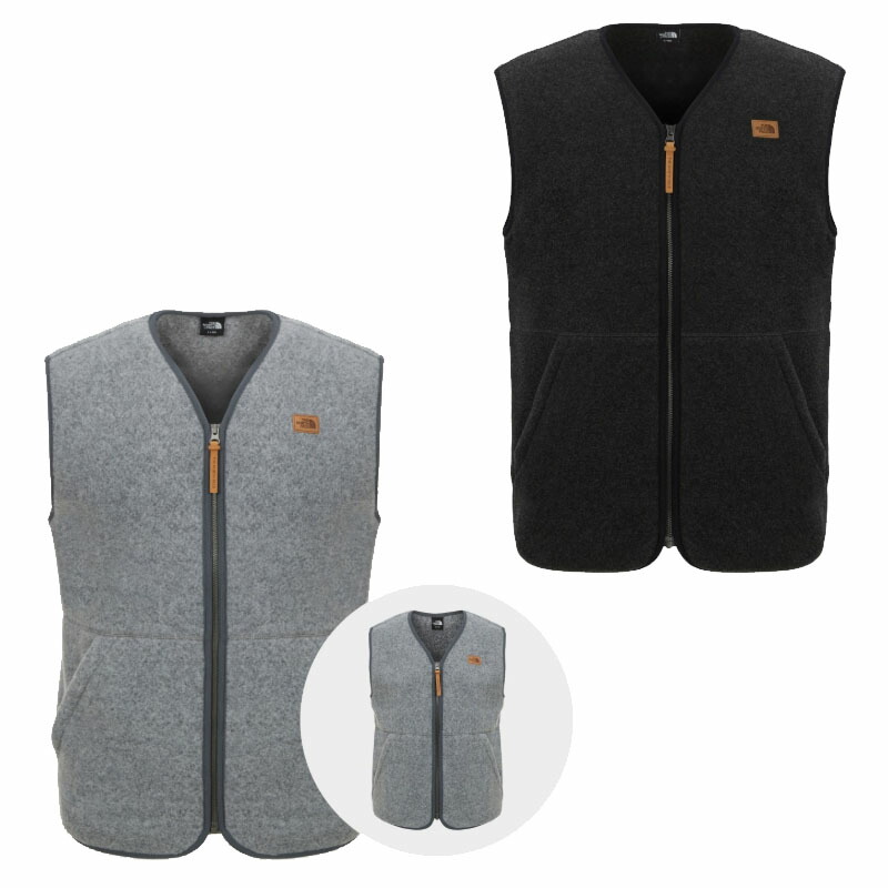 ノースフェイス THE NORTH FACE KOREA 【正規品】 25FW ベルモウールフリースベスト VERMO WOOL FLEECE VEST ユニセックス メンズ レディース 男女兼用 カジュアル 韓国 ノースフェイスコリア HE&SHE [送料無料] NV4FR59｜HE＆SHE