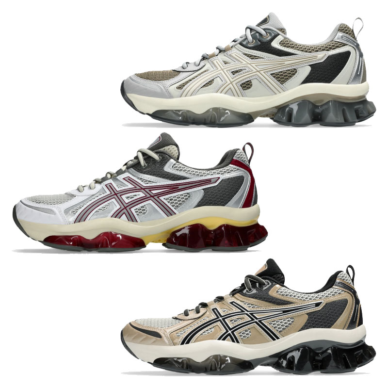 アシックス ASICS ゲルクォンタム キネティック GEL-QUANTUM KINETIC 韓国 KOREA ユニセックス メンズ レディース スニーカーカジュアル靴 ストリート 運動靴 スポーツ靴デイリー靴 お勧め大人 スニーカーサンダル HE&SHE [送料無料] 1203A270｜HE＆SHE