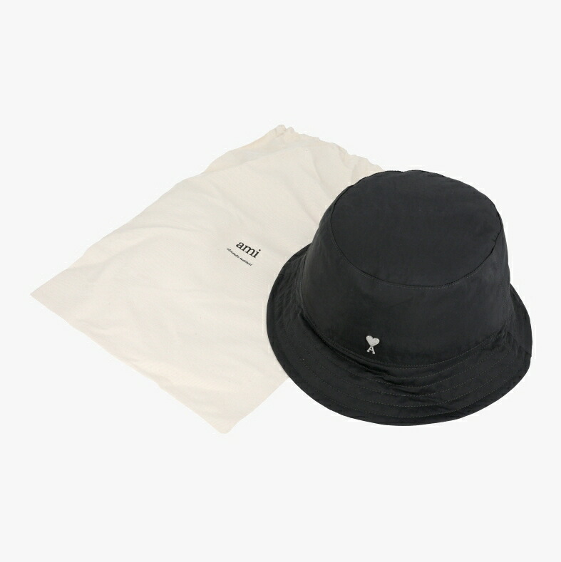 AMI PARIS アミパリス ハートロゴスタッドバケットハット HEART LOGO STUD BUCKET HAT ユニセックス メンズ レディース カジュアル クラシック プレゼント HE&SHE [送料無料] UHA671 PA0035 020