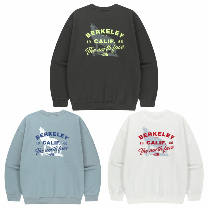 北の方人間の顔 THE NORTH FACE KOREA 【置き目品】 26SS バクリートレーナー BERKELEY SWEATSHIRTS ユニ一発やる メンズ レディース 表どおり 心地よい トレーナー WHITE LABEL 白いこと付け札 韓国 HE\u0026SHE [貨物輸送無料] NM5MS06
