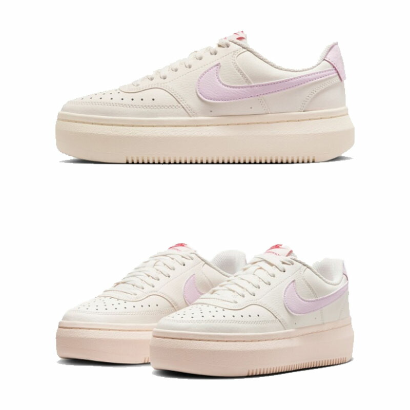 ナイキ NIKE 【置き目品】 コートビジョンアルタレザー スニーカー W NIKE COURT VISION ALTA LTR 成人女性 レディース 成人女性 成人女性 スポーティ 表どおり 心地好い デイリー HE\u0026SHE [貨物輸送無料] IB4480-133