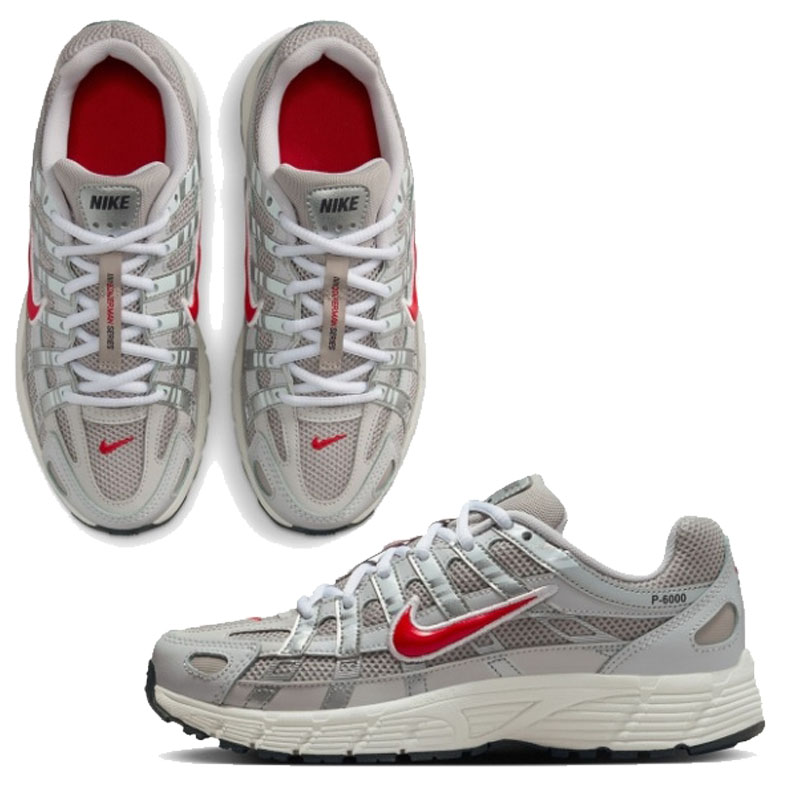 ナイキ NIKE 【正規品】 スニーカー P-6000 BG キッズ ウーマン レディース 女性 女子 スポーティ ストリート カジュアル デイリー HE&SHE [送料無料] HV5064-009｜HE＆SHE