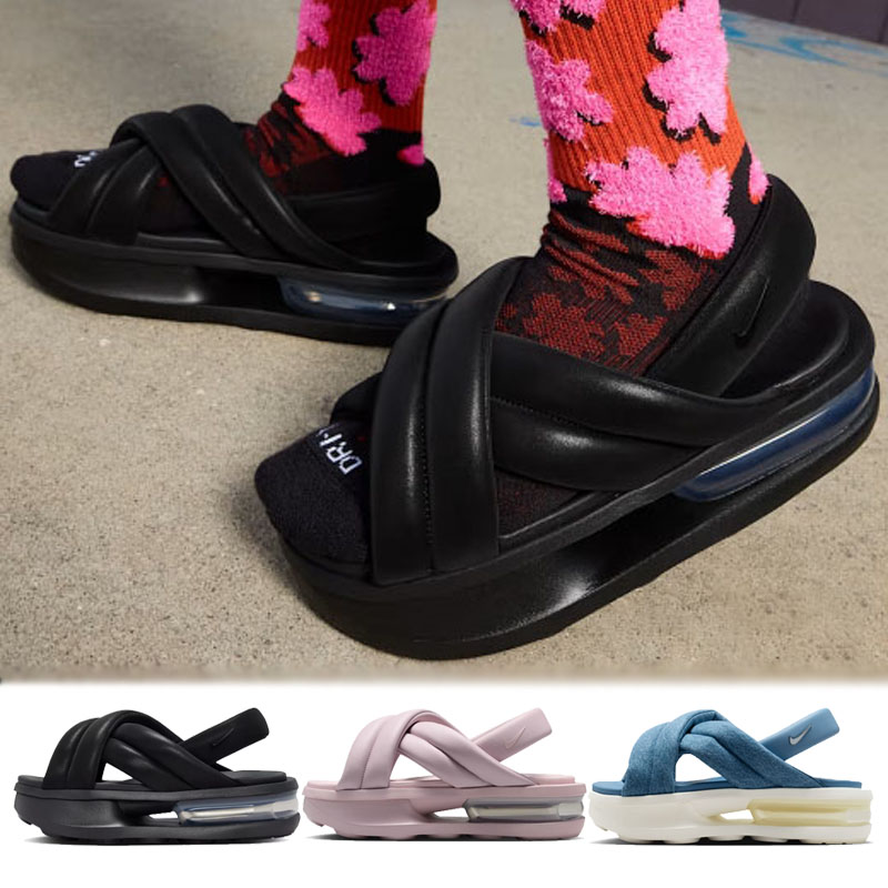 ナイキ NIKE 【置き目品】エアマックスアイラ AIR MAX ISLA レディース お上さん うしろ帯 表どおり 心地よい 家庭用スリッパ サンダル ミュール HE\u0026SHE [貨物輸送無料] ナイキサンダル ナイキスリッパ FJ5929-003, FJ5929-602, IR5819-486