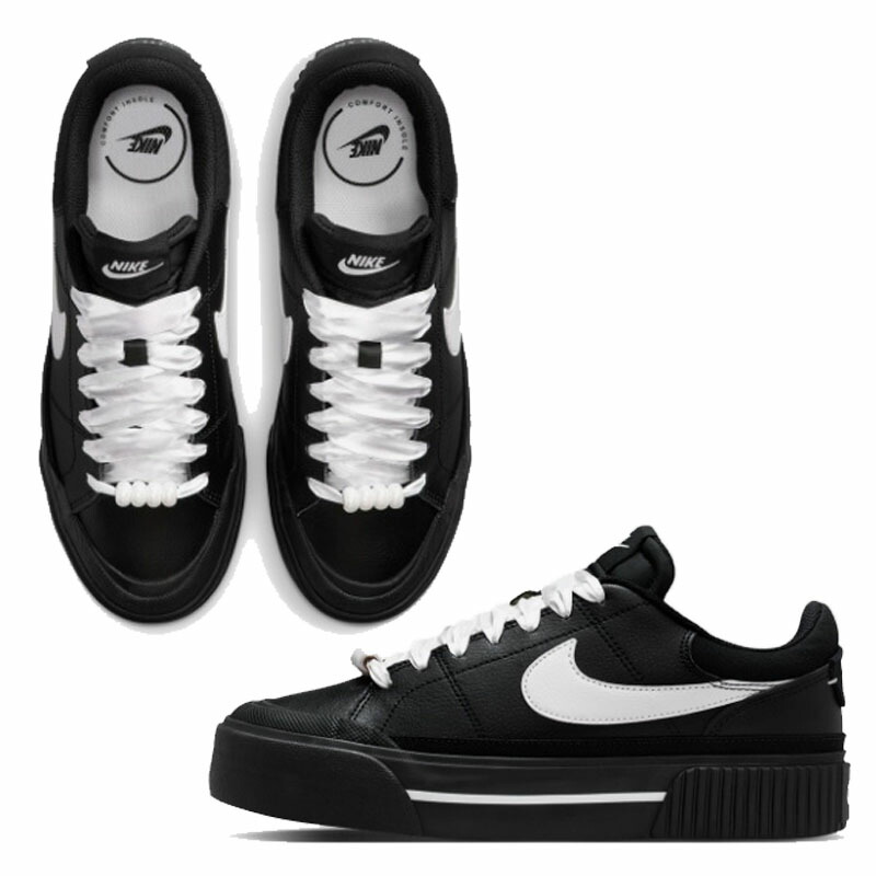 ナイキ NIKE 【置き目品】 コートレガシーリフトLEスニーカー COURT LEGACY LIFT LE ロゴタイプグラフィック 成人女性 レディース 成人女性 成人女性 駈けっくら 表どおり 心地好い スニーカー デイリー HE\u0026SHE [貨物輸送無料] IV2039-100 nike 厚底スニーカー