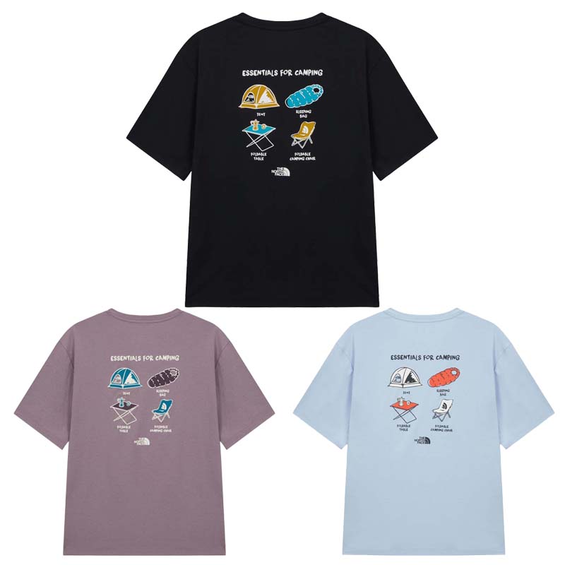 ノースフェイス THE NORTH FACE KOREA 【正規品】 26SS メンズ69デイズエクスペディション半袖ラウンドTシャツ M'S CAMPHOLIC S/S R/TEE 男性 男子 カジュアル カットソー ノースフェイスコリア 韓国 HE&SHE [送料無料] NT7US24｜HE＆SHE