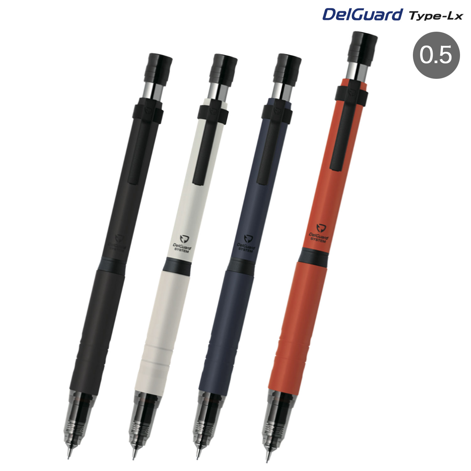 楽天市場】ゼブラ デルガードLx 0.5mm シャープペン 芯が折れない