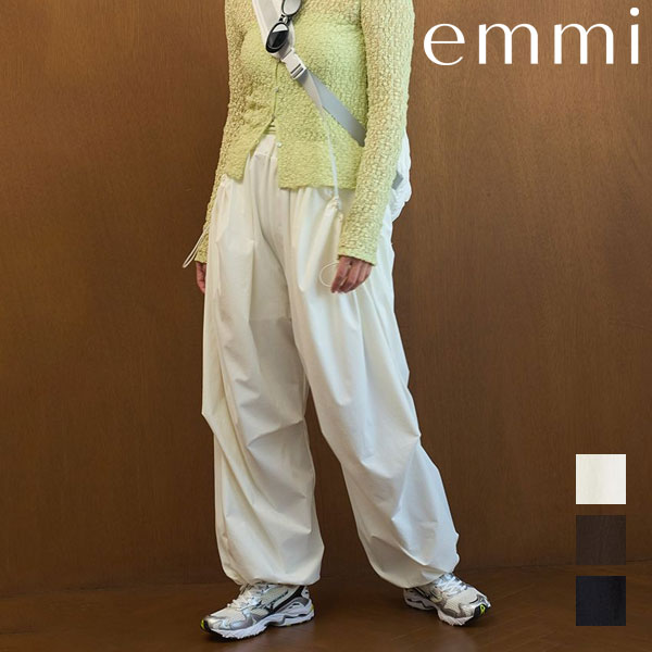 店内全品ﾎﾟｲﾝﾄ10倍 【新作10%OFF】【即納】エミ emmi ボトムス eco ボリュームパラシュートパンツ/撥水/UVカット/接触冷感 フルレングス 13wfp262025 13,187円