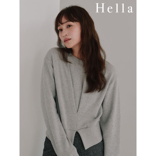 楽天市場】ヘラ Hella 25秋冬 トップス front tuck cropped