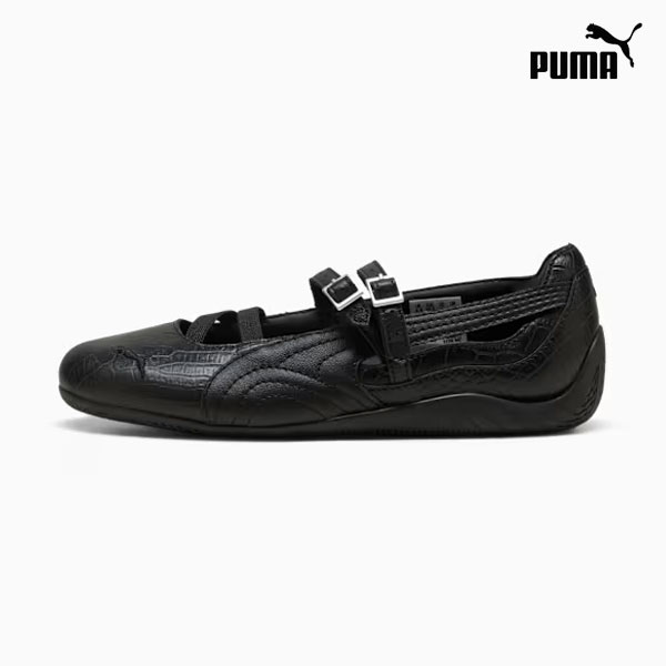 【即納】 プーマ PUMA Speedcat Ballet Croc Print Sneakers スピードキャットバレエクロックプリントスニーカー シューズ 靴 ロゴ ギフト 405327-01