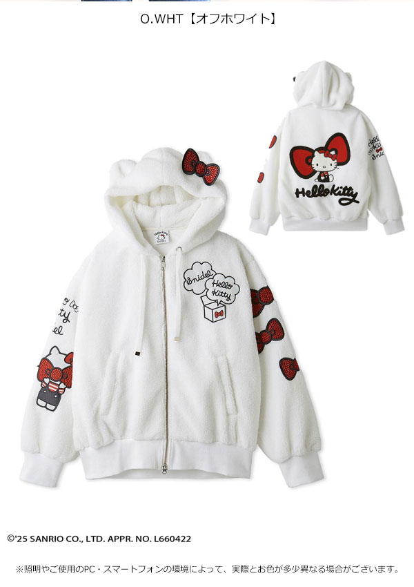 即納】 スナイデル SNIDEL トップス 25秋冬 【HELLO KITTY】プレミアム