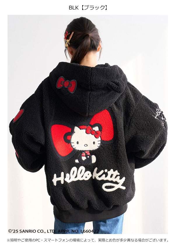 即納】 スナイデル SNIDEL トップス 25秋冬 【HELLO KITTY】プレミアム