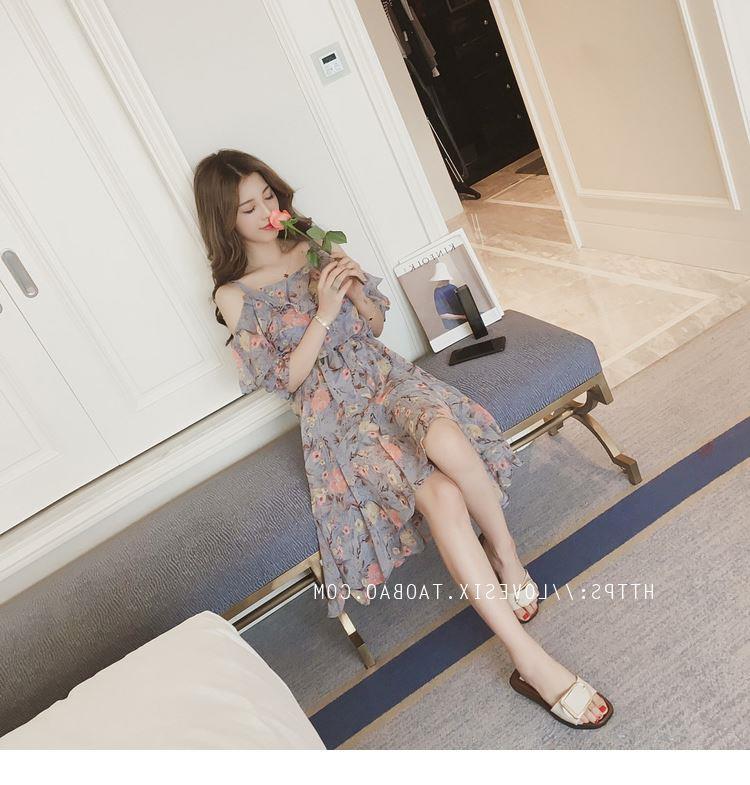 最大15 クーポン 花柄ワンピース 人気 レディース 海 トレンド 夏 リゾート おしゃれ オフショルダー