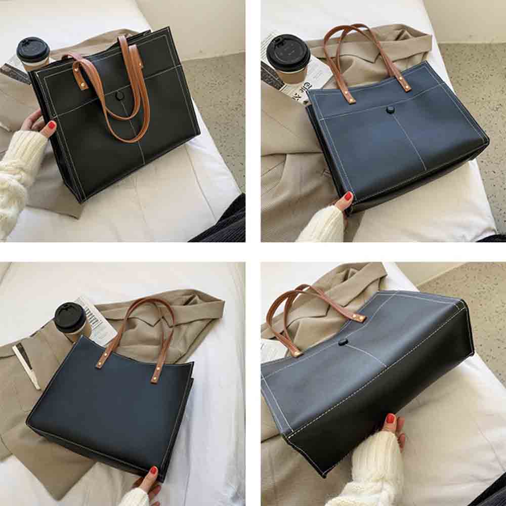 最大15 クーポン サイズok 大きい 対応 レザー カバン トートバッグ 大容量 レディース 肩かけバッグ 手さげ
