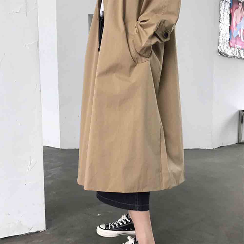 楽天市場 アフターsale Off オーバーサイズ ロング丈トレンチコート レディース トレンチコート 春 秋 ロングコート 着やせ チェスターコート 膝下 カジュアル 大人 きれい シンプル 無地 コート オシャレ 襟付き マストアイテム Iライン 韓国 ファッション