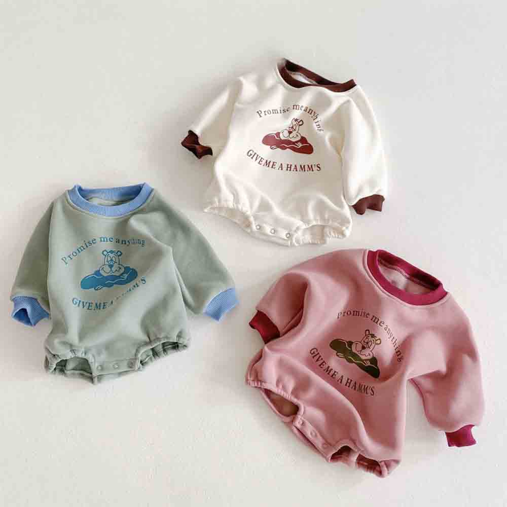 最大15 クーポン ドッグプリント 子供 ロンパース ボーイズ ガールズ ユニセックス 男の子 女の子 キッズ 赤ちゃん ベビー