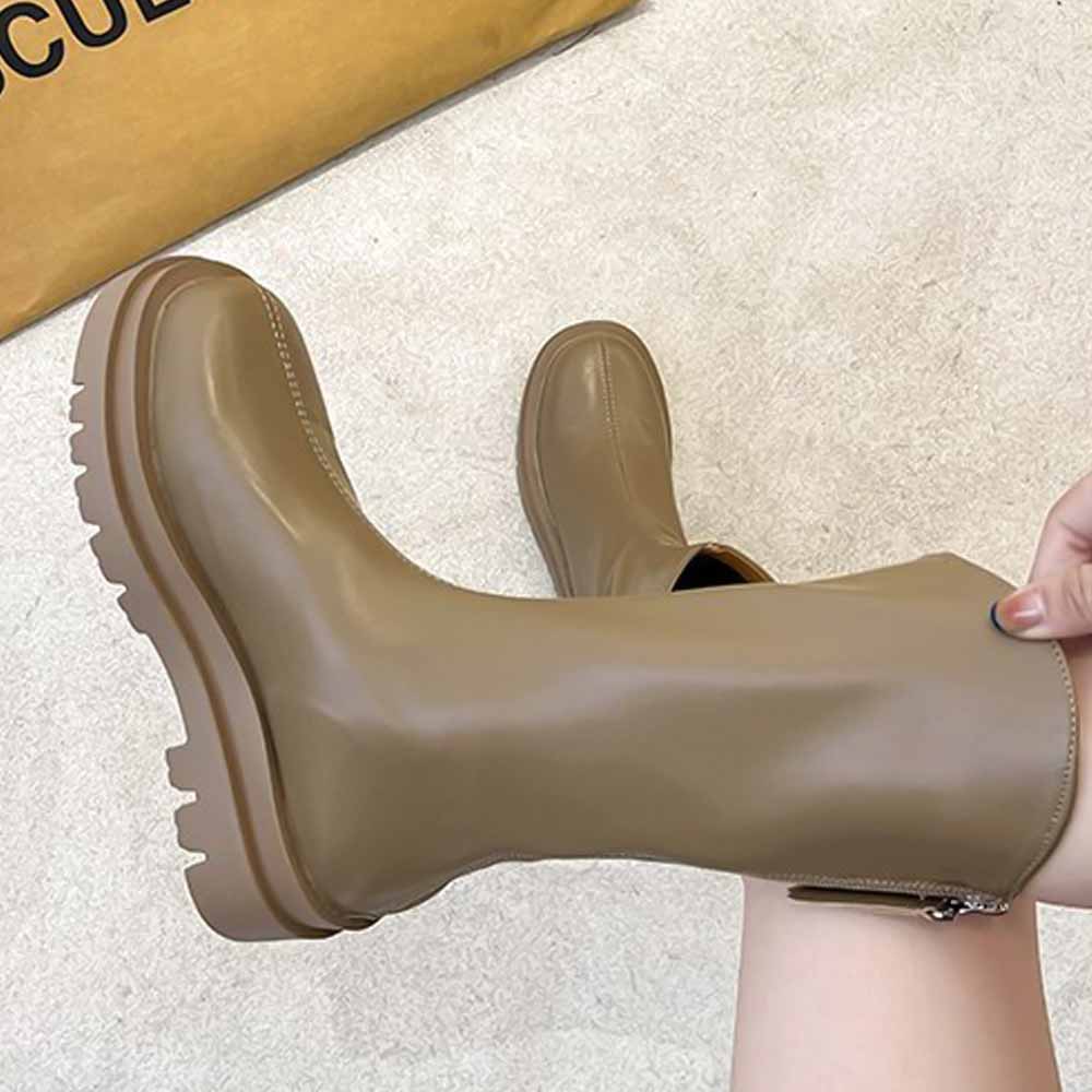 最大15 クーポン 厚底 おしゃれ ロングブーツ 美脚 レディース シューズ ぺたんこ シンプル きれいめ 女性 通勤 最大15 クーポン 厚底 おしゃれ ロングブーツ 美脚 レディース シューズ ぺたんこ シンプル きれいめ 女性 通勤