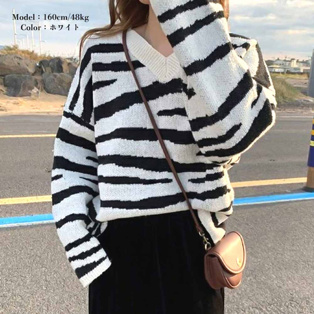 最大15 クーポン オーバーサイズ 大きめ 女性 体系カバー オーバー ニットセーター レディース ニット ゆったり 大きい