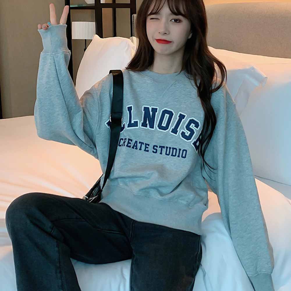 最大15 クーポン ロゴ 袖ボリューム ロングスリーブ シルエット 女性 トレーナー レディース トップス ゆったり 最大15 クーポン ロゴ 袖ボリューム ロングスリーブ シルエット 女性 トレーナー レディース トップス ゆったり