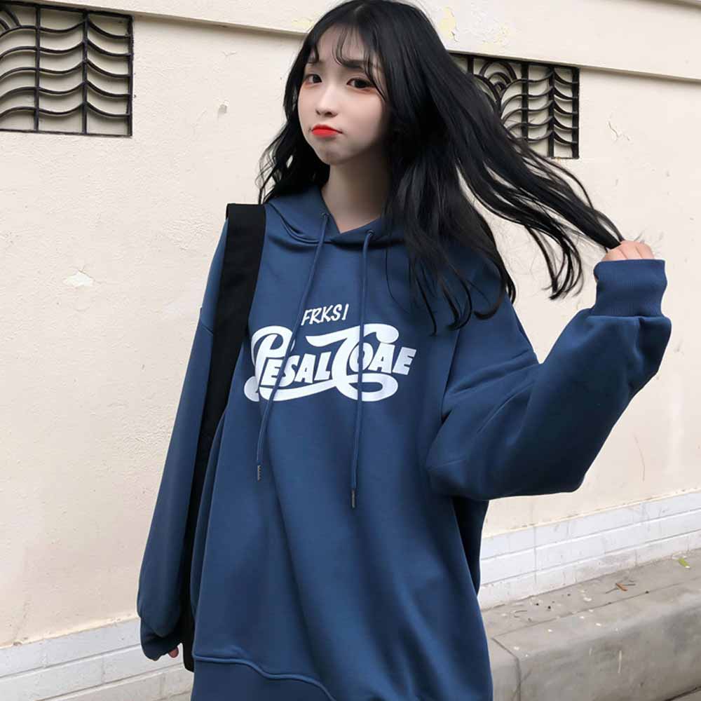 最大15 クーポン オーバーサイズ 女性 レディース ロゴパーカー パーカー ビックシルエット 袖ボリューム フーディ