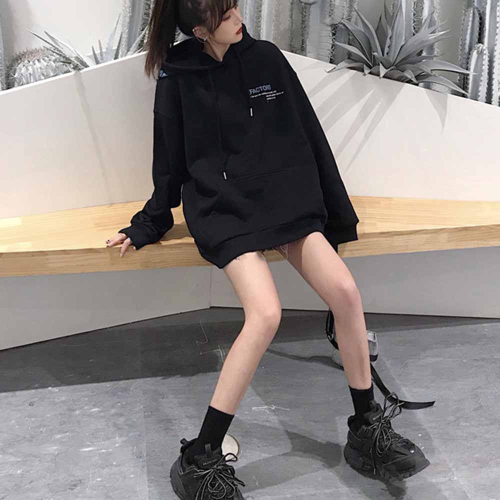 最大15 クーポン 薄手 プルオーバー レディース トップス ロゴ フード付き プリント パーカー 長袖 女性