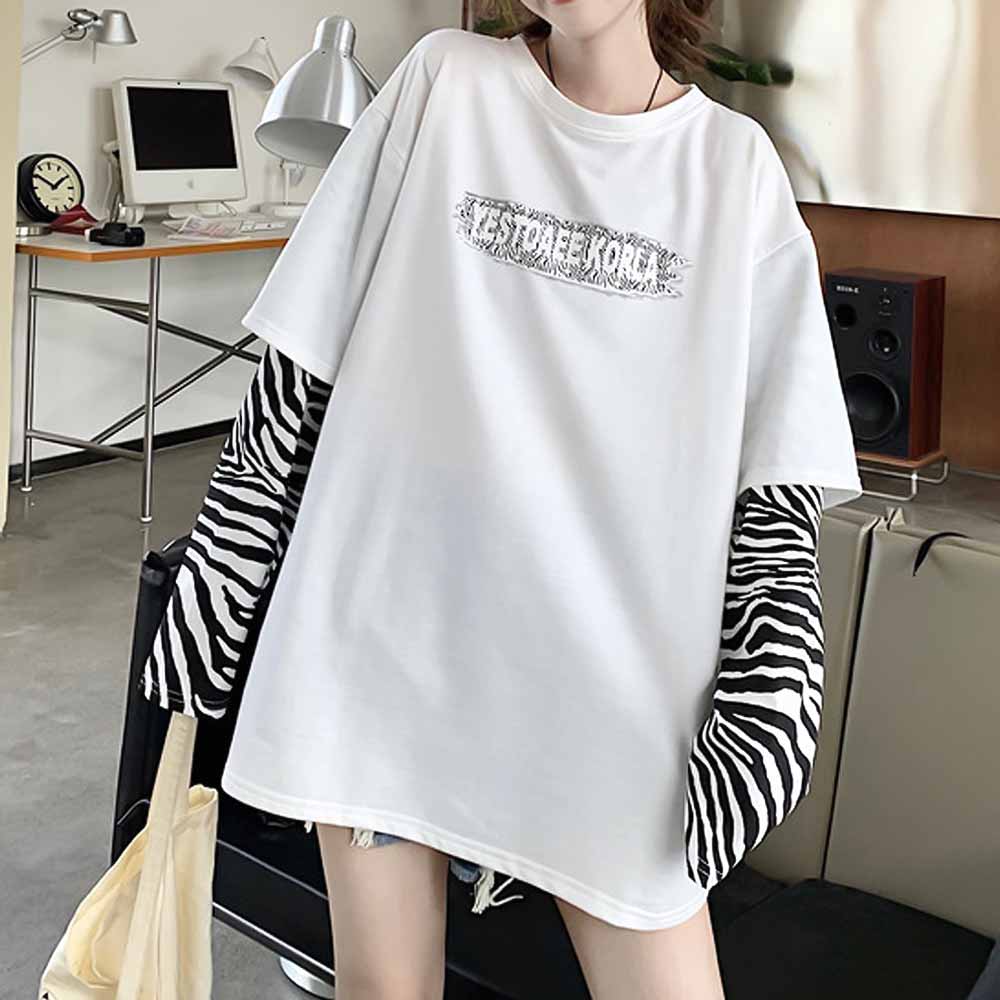 最大15 クーポン オーバーサイズ ロング丈 ロゴtシャツ 女性 トップス 大人 長袖tシャツ レディース