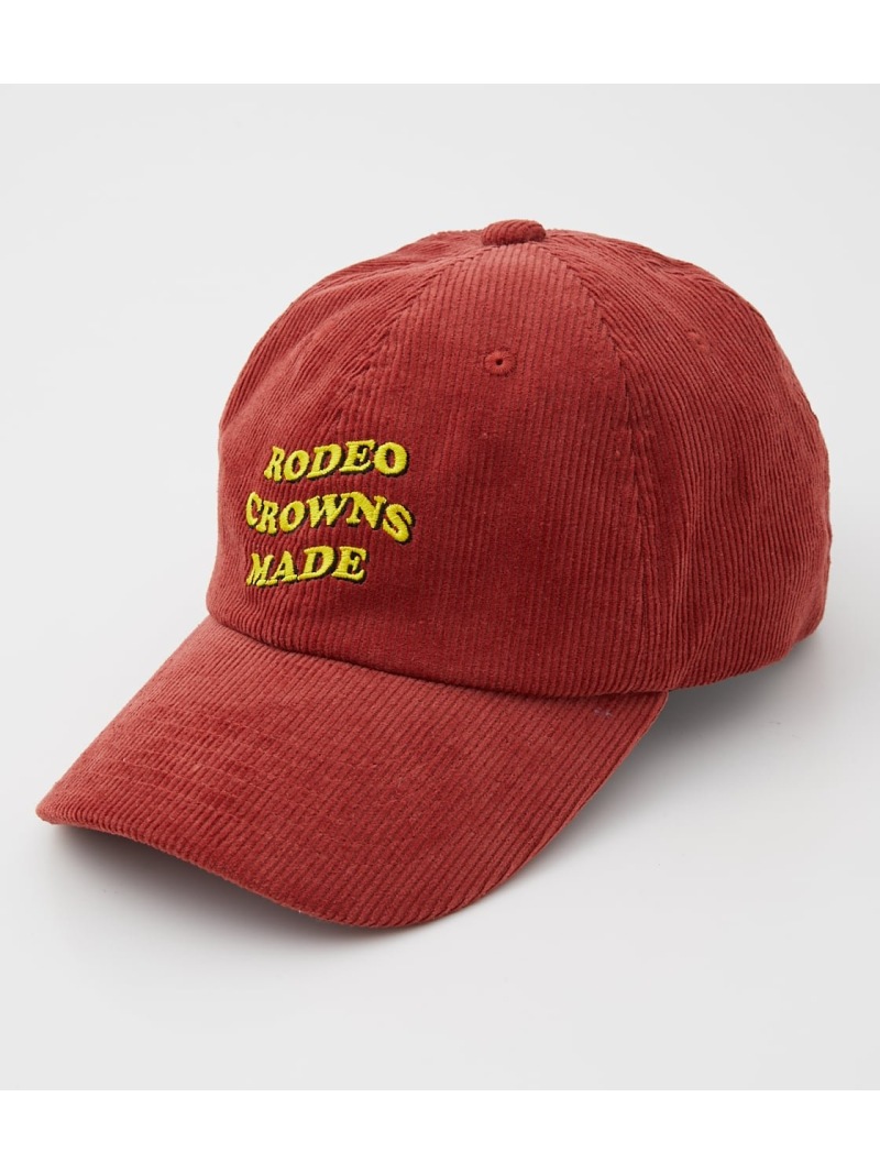 コーデュロイcap Rodeo 帽子 Bowl ロデオクラウンズワイドボウル Wide Crowns