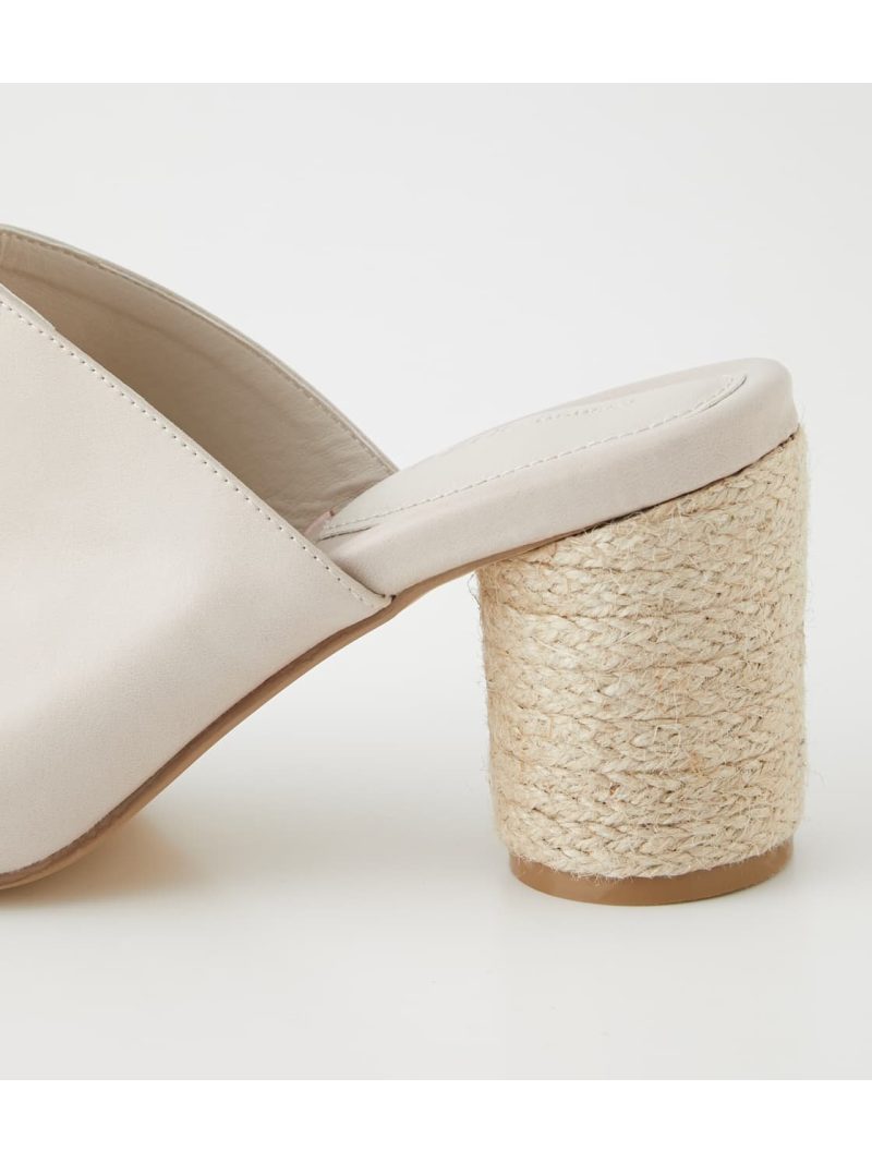 Jute Round Sandals Azul アズールバイマウジー シューズ Moussy Heel By