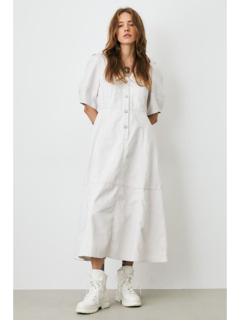 ワンピース レディース マウジー Moussy Moussy Awcollection 0811 Sale 30 Off ブラウン Rakuten Big Sale 30 Off ドレス Moussy Moussy Midi Baroque All Collar マウジー ワンピース ロングワンピース マキシワンピース ホワイト ブラック