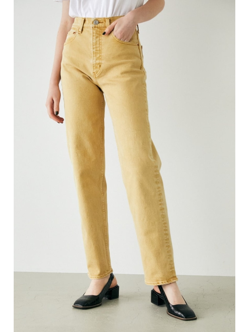 Plain Jeans Straight ジーンズ パンツ Color Moussy ストレートジーンズ マウジー