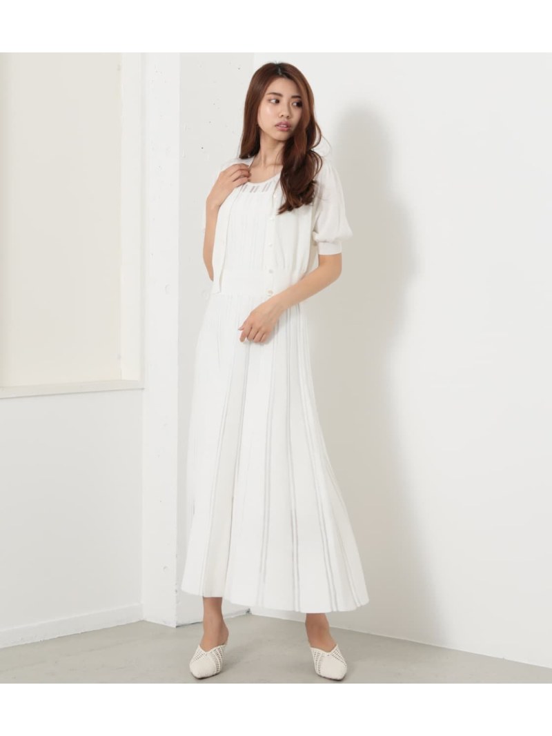 見事な リエンダ Rienda シアーストライプフレアop ワンピース Fashion ピンク 送料無料 Rakuten ブラック ホワイト ワンピースその他 8053 Www Learnforall Net