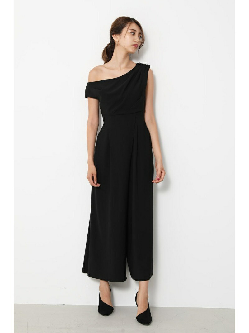 破格値下げ Romper Dress Drape Fashion Sale 50 Off Nuance Rakuten Rienda イエロー Rba E 送料無料 ブラック ワンピースその他 ワンピース リエンダ Cd6067 Carmon Co Ao