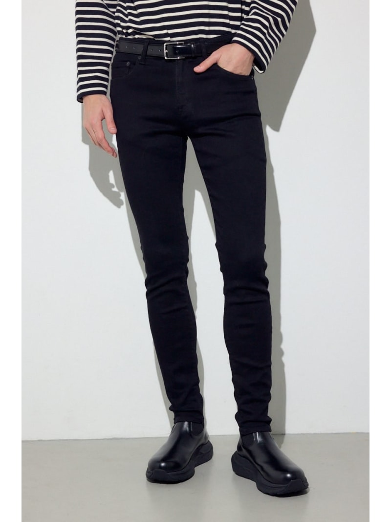 AZUL DENIM スキニー AZUL BY MOUSSY アズールバイマウジー パンツ ジーンズ・デニムパンツ ブラック【送料無料】[ Fashion]｜シェルターウェブストア