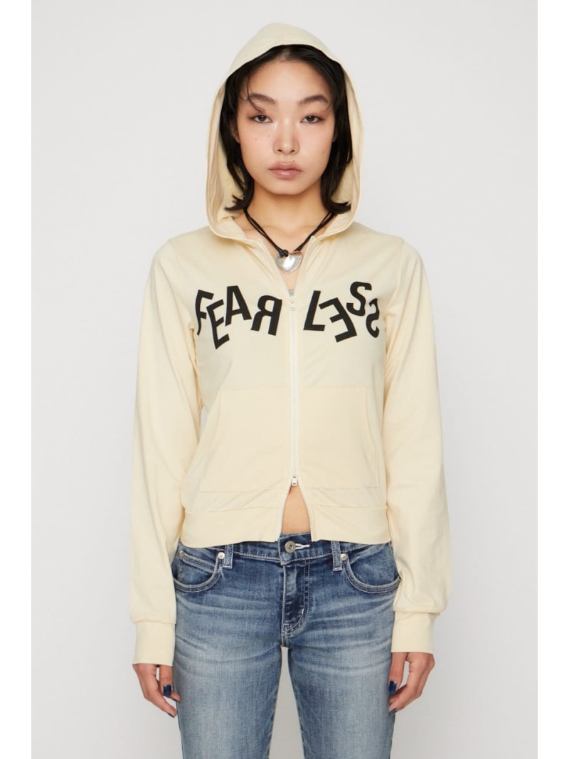 LETTERING  PRINT LIGHT パーカー LAGUA GEM ラグア 宝珠 トップス スウェット・トレーナー 黄色 薄墨色【貨物輸送無料】[ Fashion]