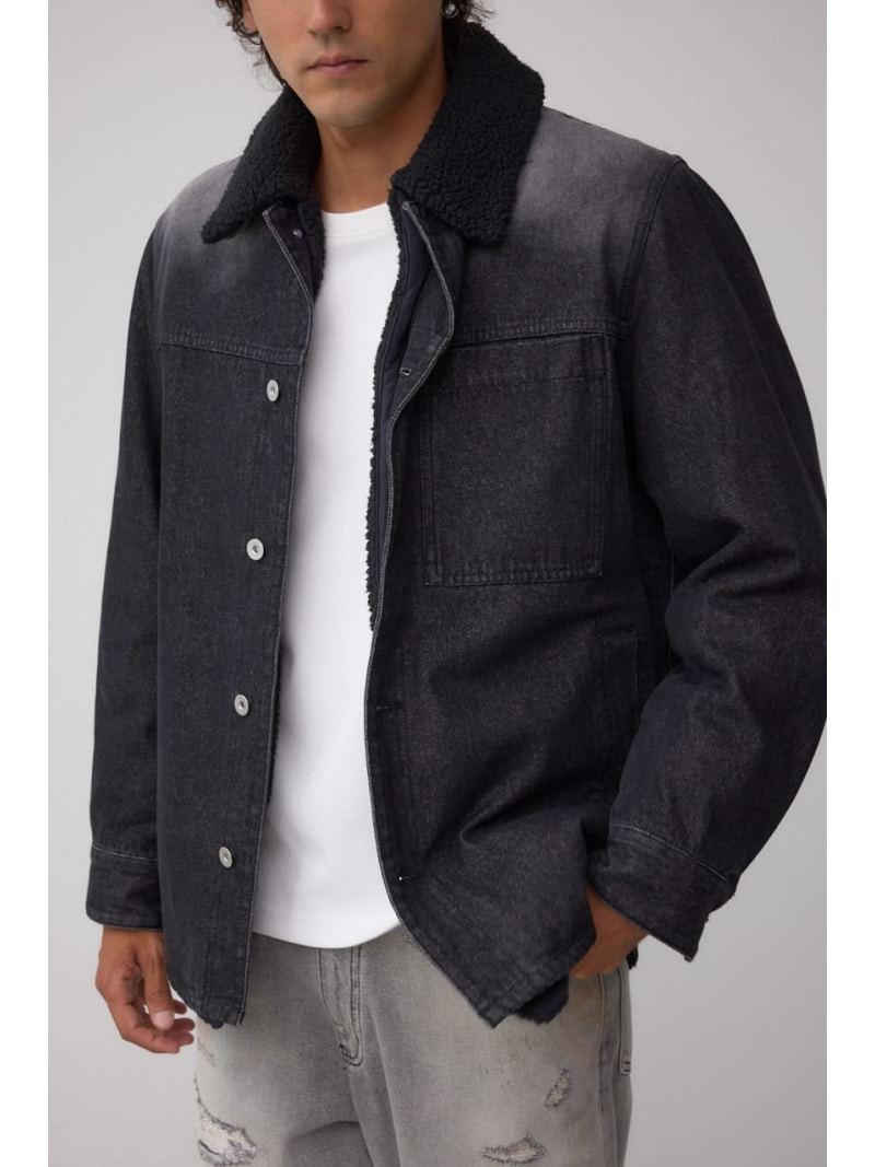 3WAYデニムブルゾン AZUL BY MOUSSY アズールバイマウジー ジャケット・アウター その他のジャケット・アウター ブラック【送料無料】[ Fashion]