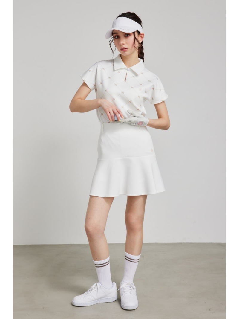 【RIENDA GOLF】マーメイドフレアJ/W SK rienda リエンダ スカート ミニスカート ネイビー パープル ホワイト【送料無料】[ Fashion]