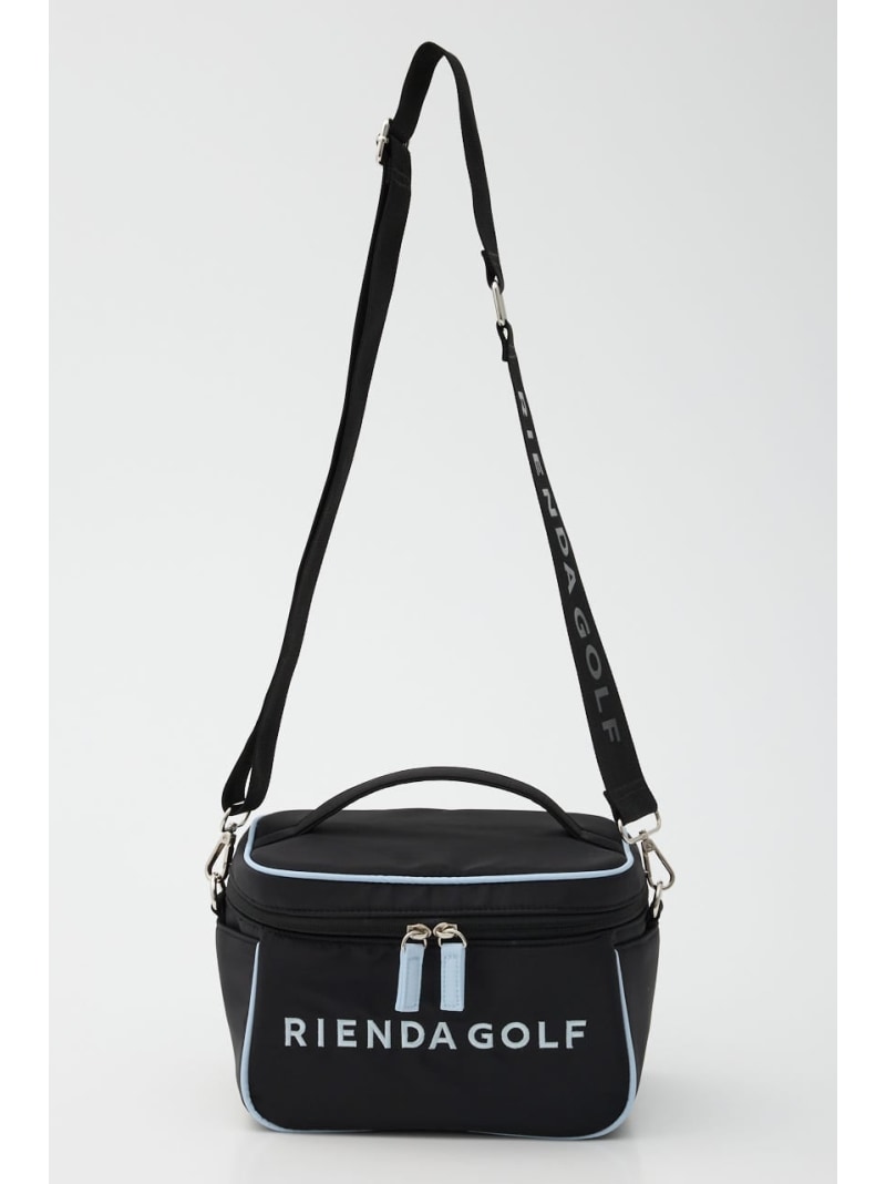 【SALE／10%OFF】【構成要素バス発着場・WEB押さえる】【RIENDA GOLF】バニティーカートバッグ rienda リエンダ 御徒面子 余分の物の御徒面子 黒いこと さくら色【RBA_E】【貨物輸送無料】[ Fashion]