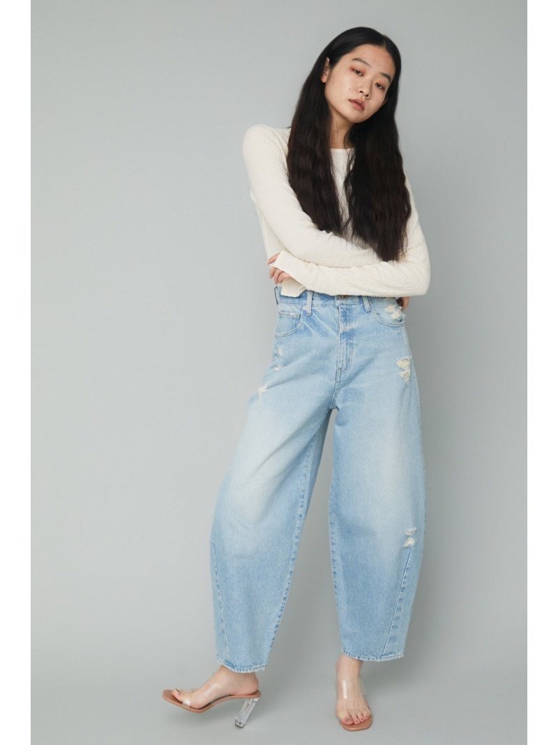 Cocoon denim pants HeRIN.CYE ヘリンドットサイ パンツ ジーンズ