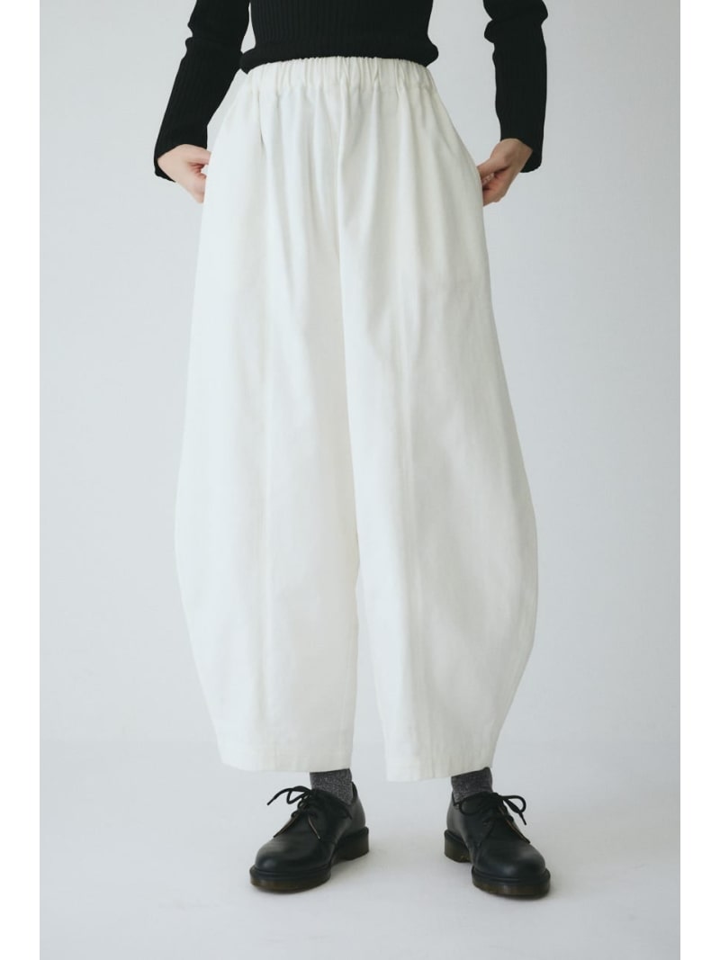Boy friend pants HeRIN.CYE ヘリンドットサイ パンツ その他のパンツ ホワイト ブラック ベージュ【送料無料】[ Fashion]