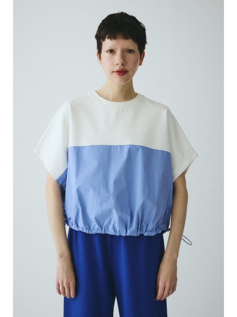 Docking big tops HeRIN.CYE ヘリンドットサイ トップス カットソー・プルオーバー 米国海軍 白いこと 薄墨色【貨物輸送無料】[ Fashion]