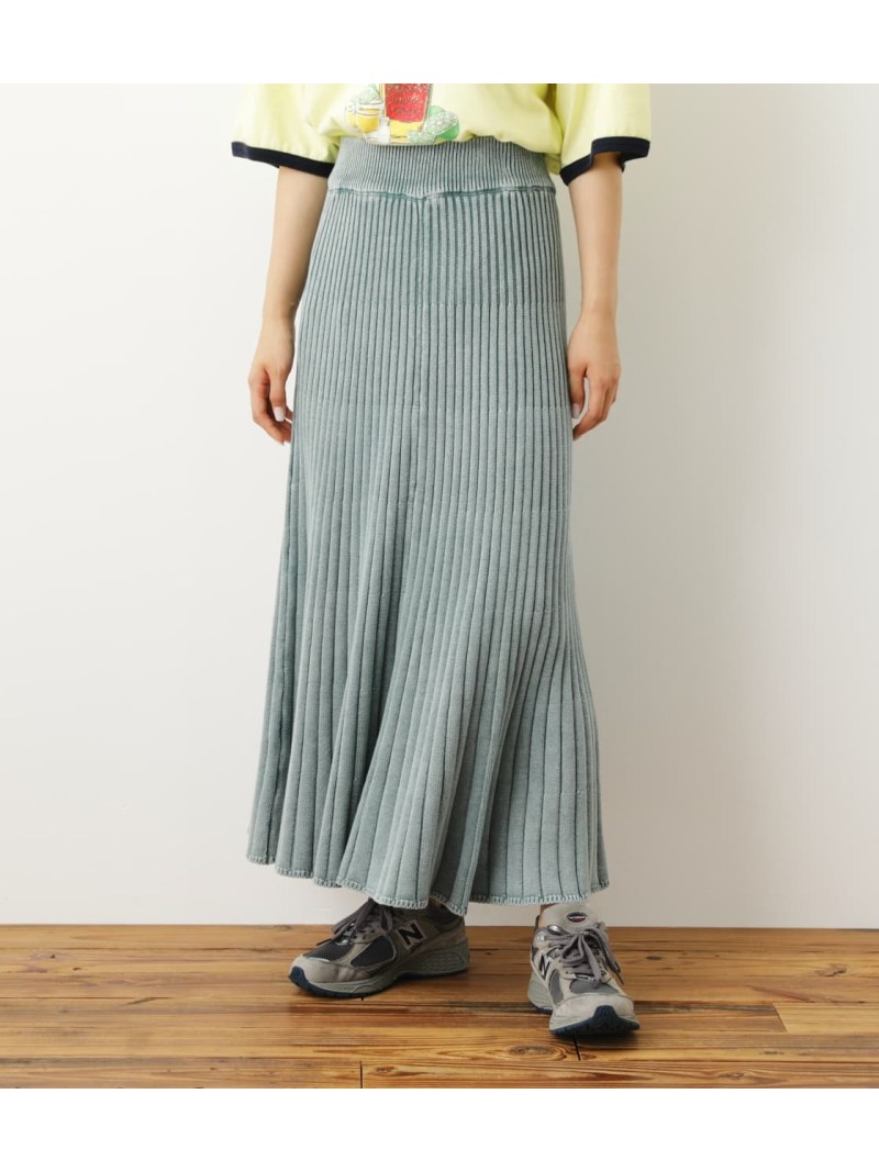 Sale Off リブフレアニットスカート Rodeo Crowns Wide Bowl ロデオクラウンズワイドボウル スカート ロングスカート 白 紅みかん Rba E 貨物輸送無料 Rakuten Fashion Earthkitchen Ph