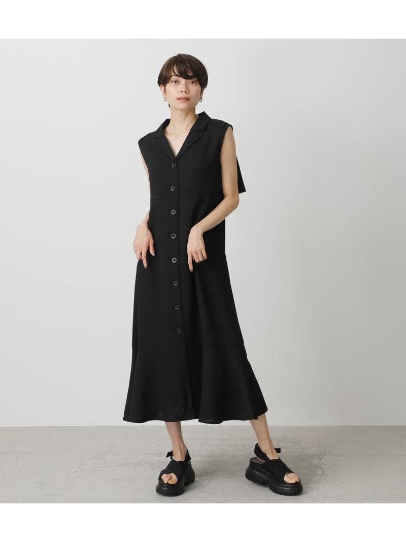 楽天市場 Sale 30 Off Open Collar Gilet Onepiece Azul By Moussy アズールバイマウジー ワンピース 5ー9分袖ワンピース ブラック ホワイト Rba E 送料無料 Rakuten Fashion シェルターウェブストア